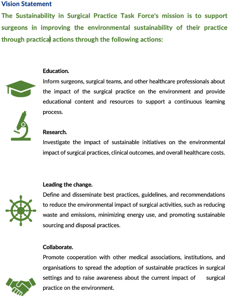 Sustainability Vision